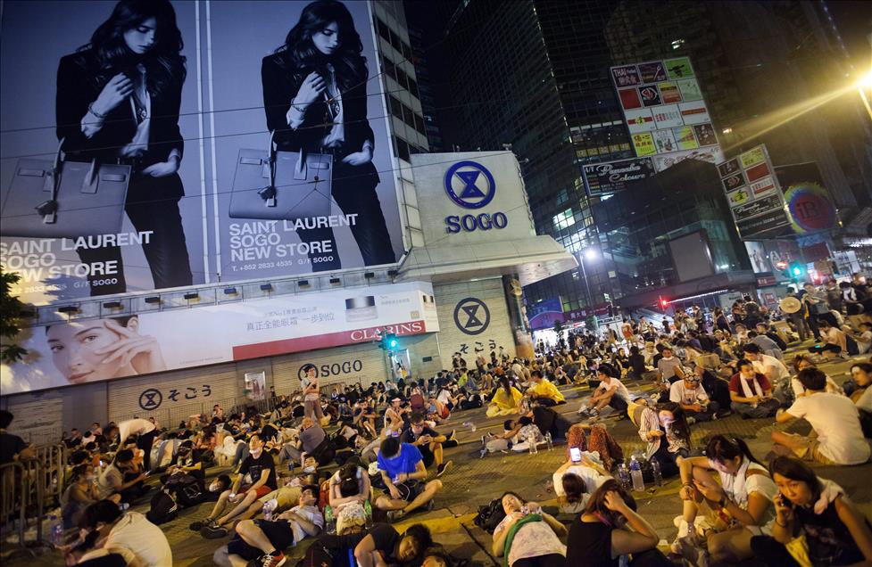 CHINA HONG KONG PROTEST STUDENTS