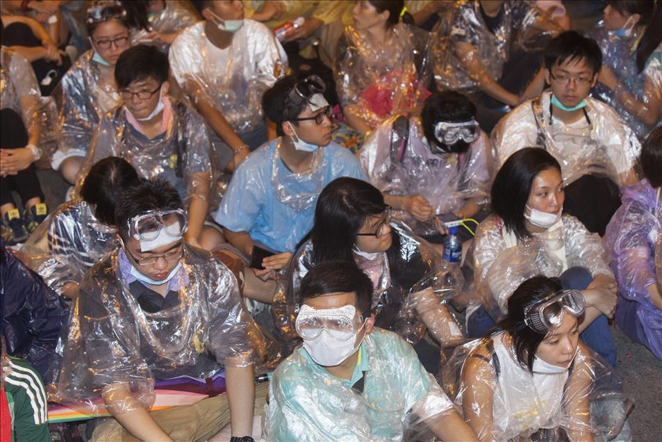 CHINA HONG KONG STUDENT PROTESTS LEAD IN TO OCCUPY CENTRAL