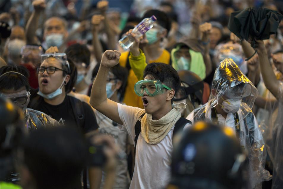 CHINA HONG KONG PROTEST STUDENTS