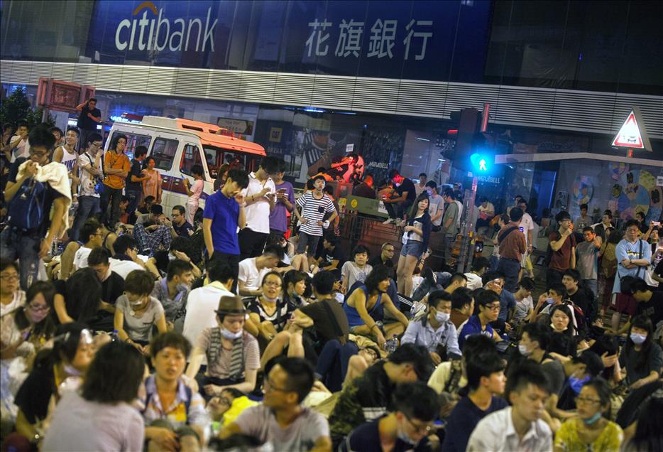 CHINA HONG KONG PROTEST STUDENTS