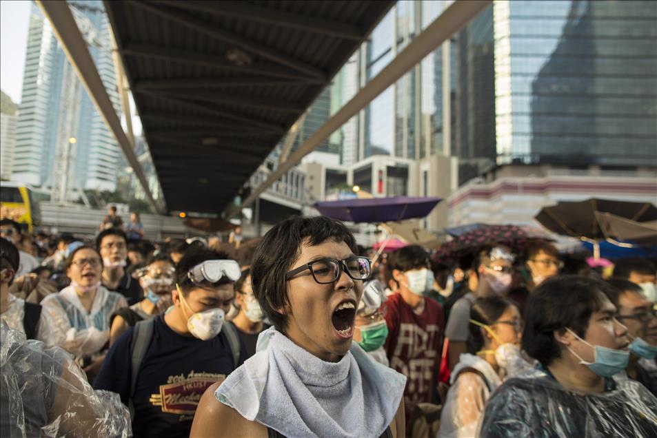 CHINA HONG KONG PROTEST STUDENTS
