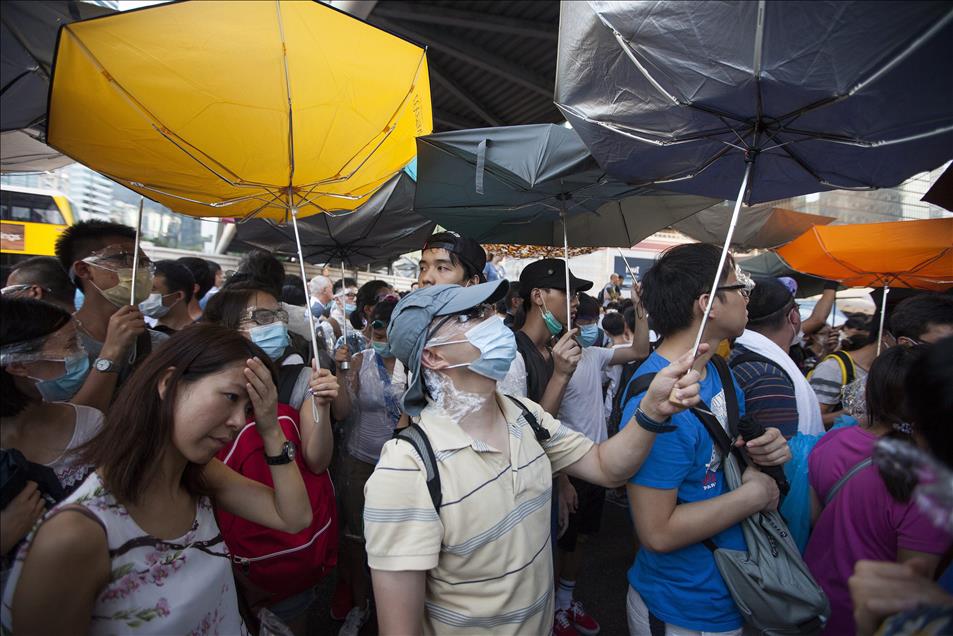 CHINA HONG KONG PROTEST STUDENTS
