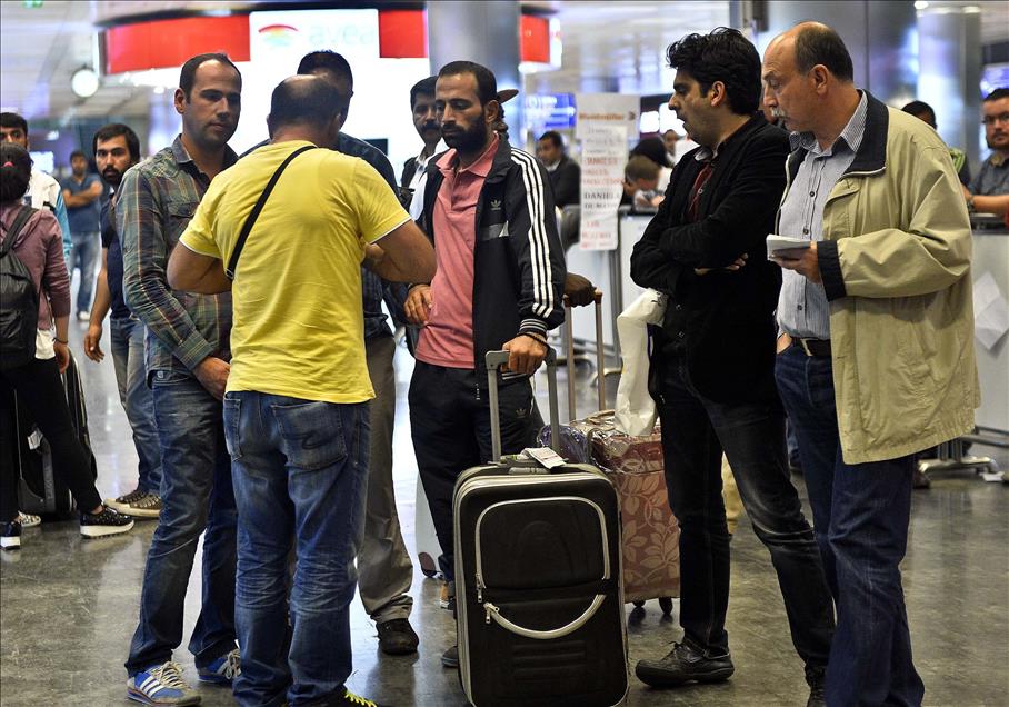 Libya'daki Türk işçilerin tahliyesi