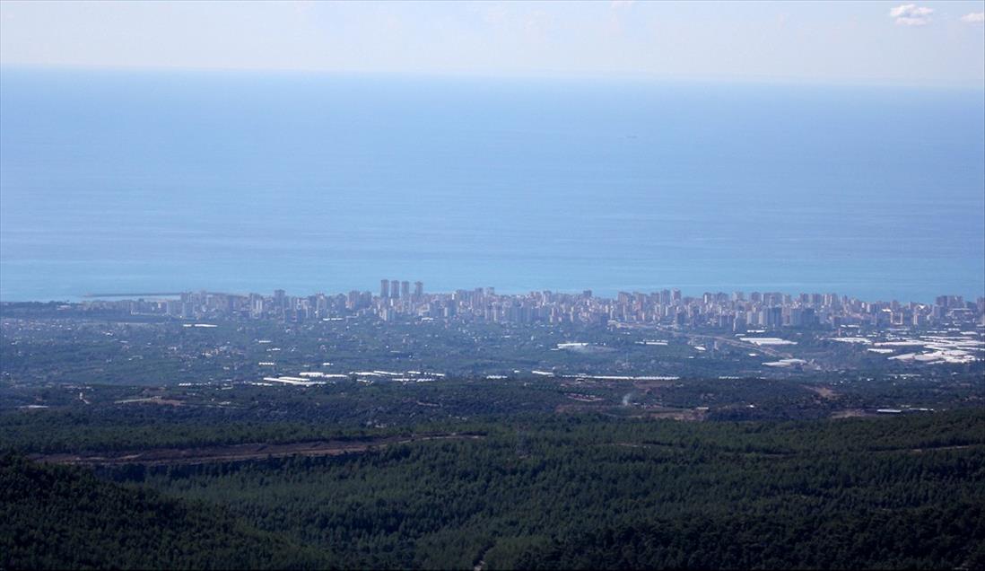 "Doğu Akdeniz'in incisi" Mersin havadan görüntülendi
