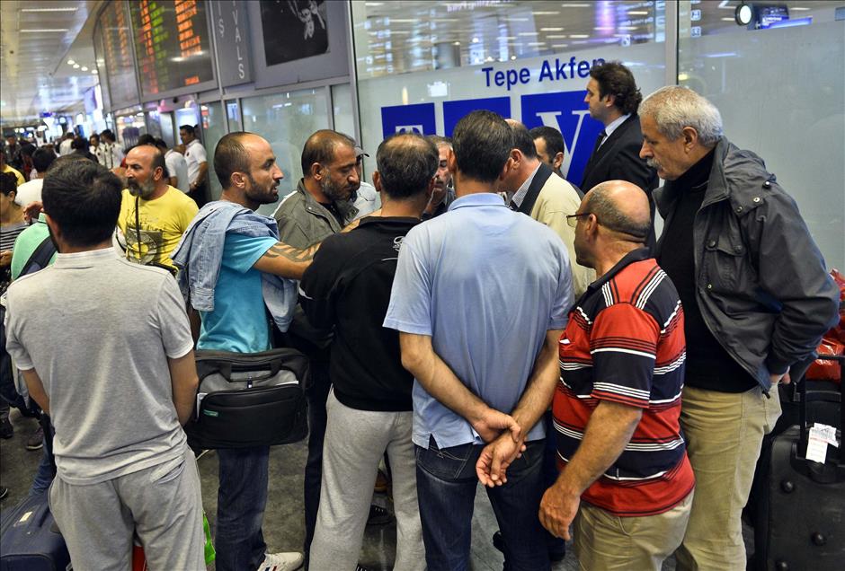 Libya'daki Türk işçilerin tahliyesi