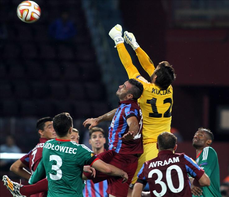 Trabzonspor - Legia Warszawa maçı 