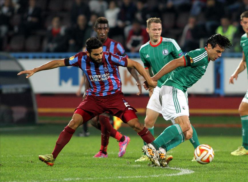 Trabzonspor - Legia Warszawa maçı 