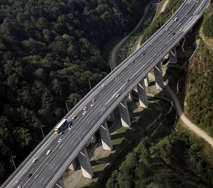 Bayram trafiğine havadan denetim
