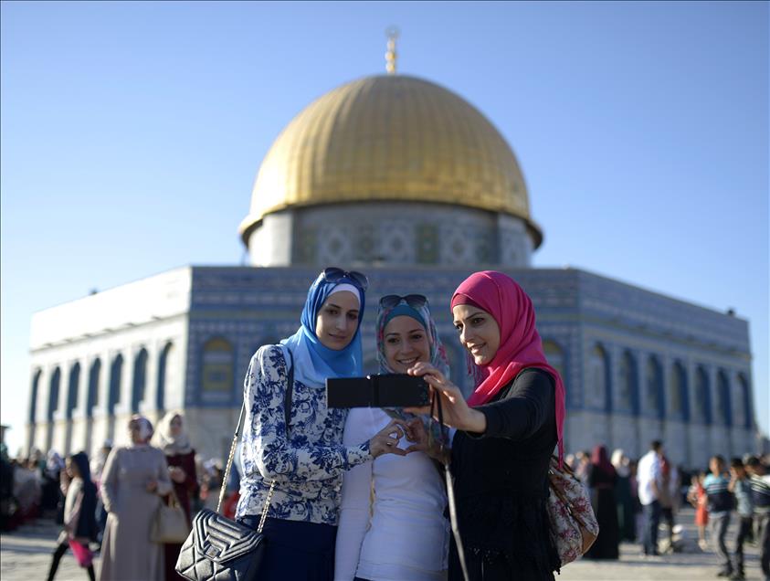 Eid al-Adha prayer in Al-Aqsa Mosque