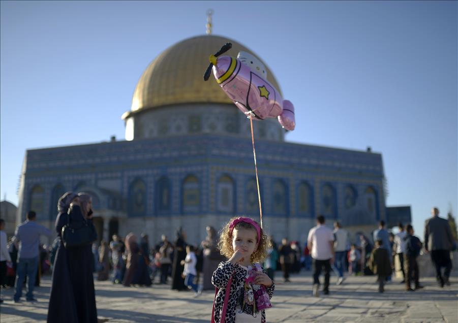 Eid al-Adha prayer in Al-Aqsa Mosque