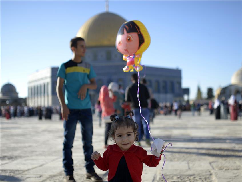 Eid al-Adha prayer in Al-Aqsa Mosque