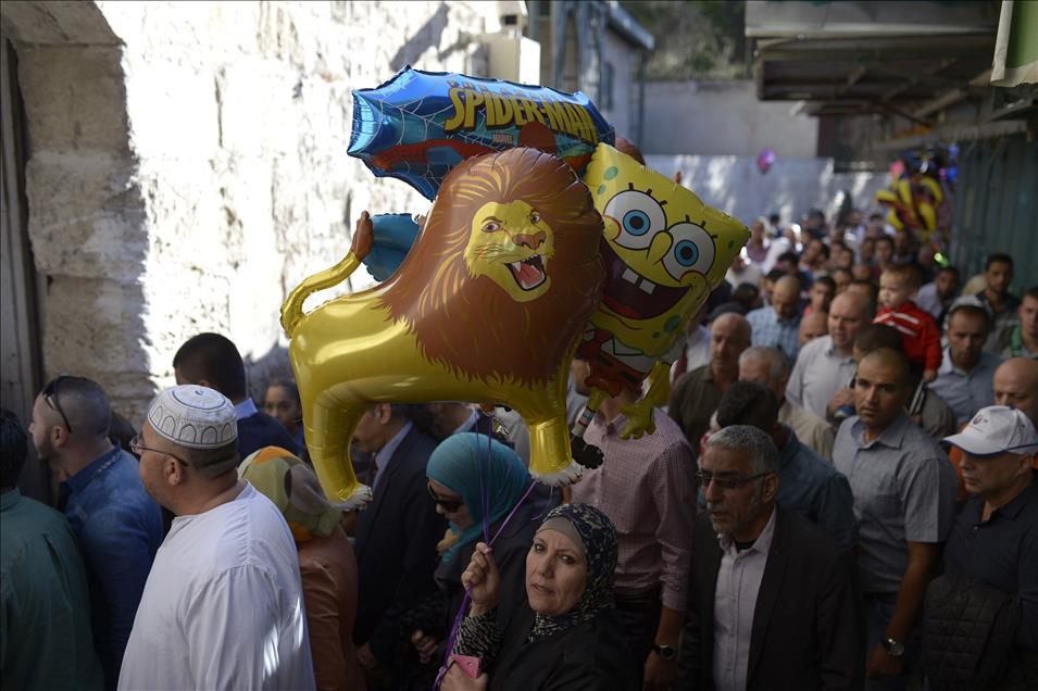 Eid al-Adha prayer in Al-Aqsa Mosque