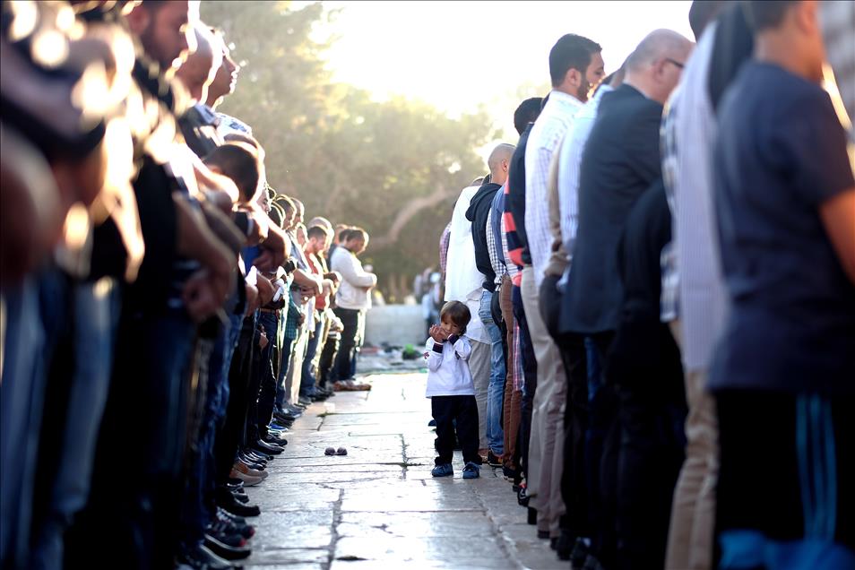 Eid al-Adha prayer in Al-Aqsa Mosque