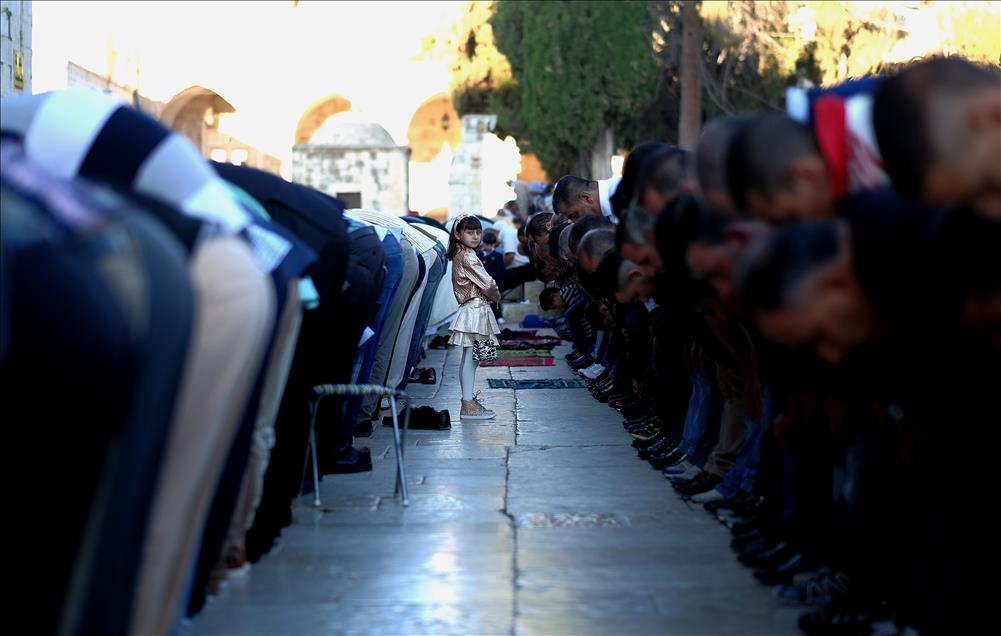 Eid al-Adha prayer in Al-Aqsa Mosque