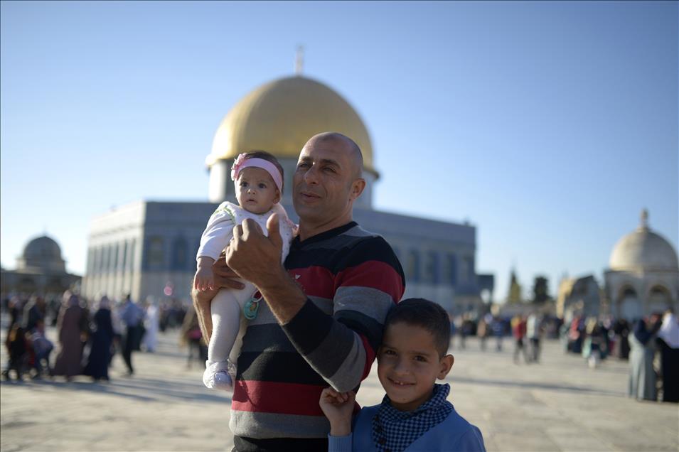 Eid al-Adha prayer in Al-Aqsa Mosque