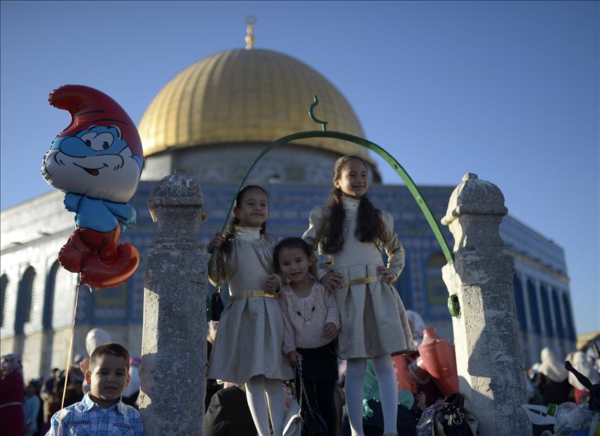 Eid al-Adha prayer in Al-Aqsa Mosque