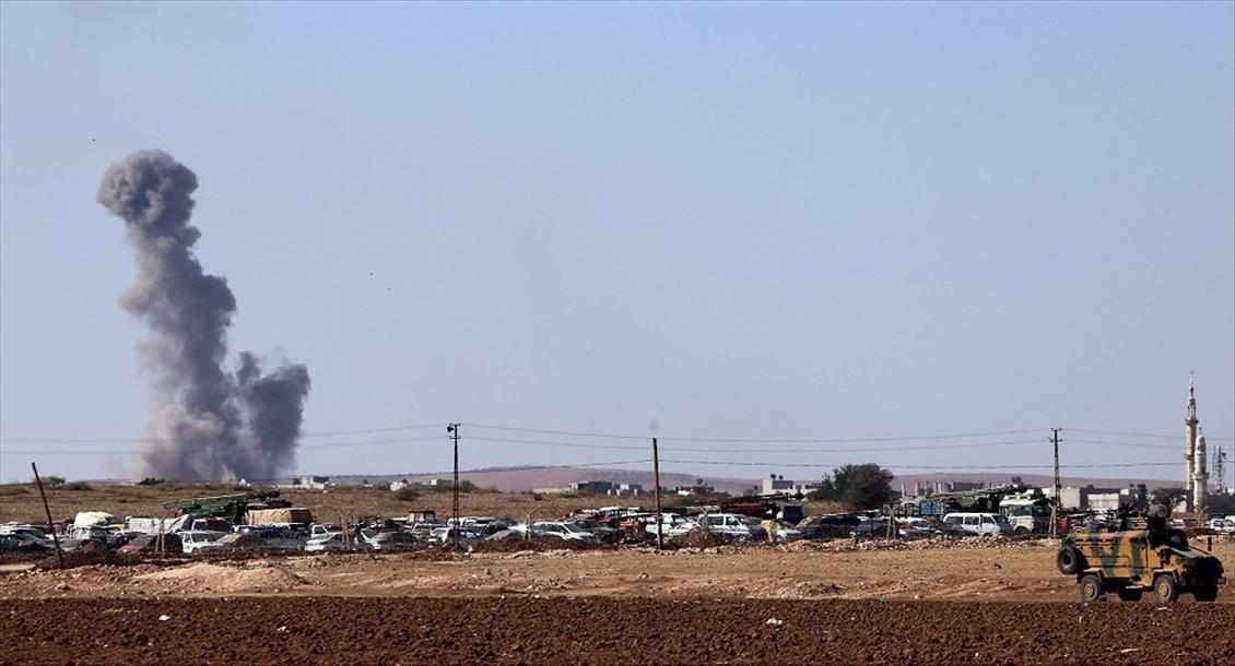 Kobani'de IŞİD hedefleri vuruldu