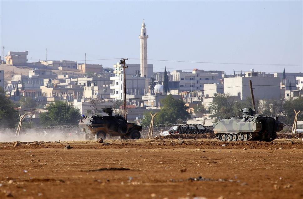 Kobani'de IŞİD hedefleri vuruldu