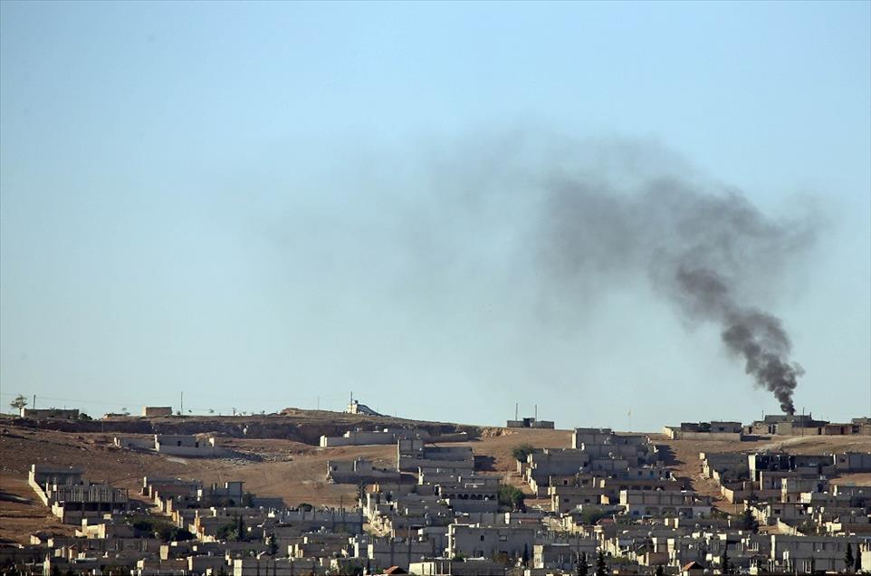 Kobani'de IŞİD hedefleri vuruldu