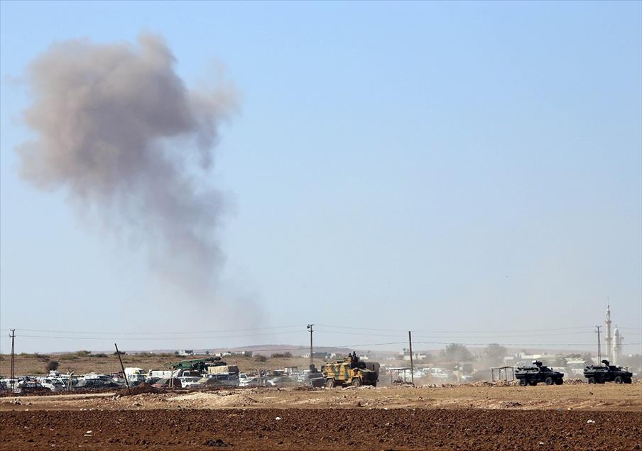 Kobani'de IŞİD hedefleri vuruldu