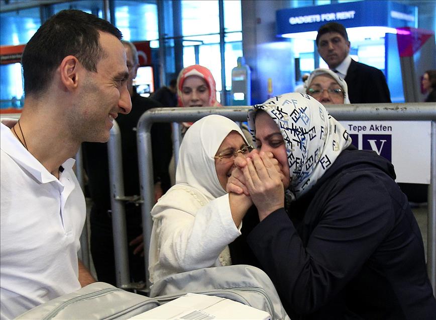 Hacılar dönüş yolunda