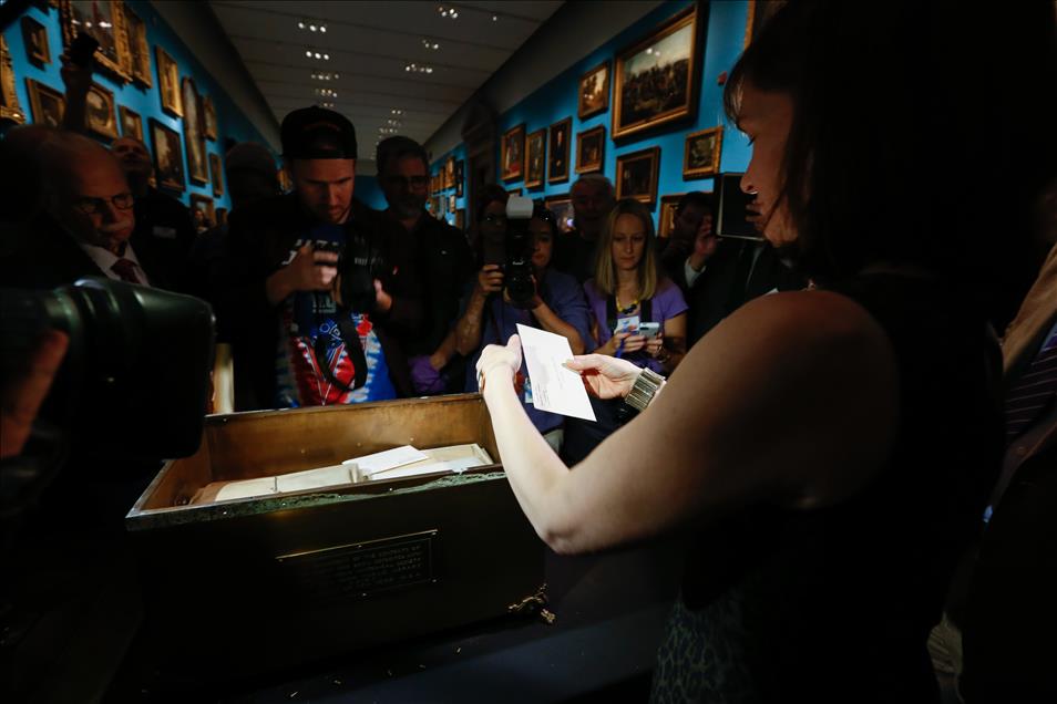 Oldest known NYC time capsule opened