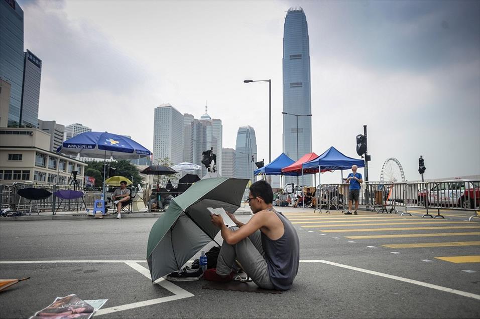 Hong Kong'daki gösteriler