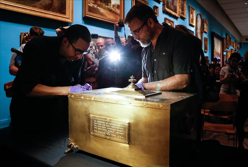Oldest known NYC time capsule opened