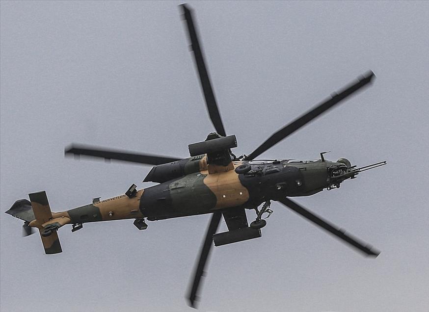 T129 ATAK helikopterleri basına tanıtıldı