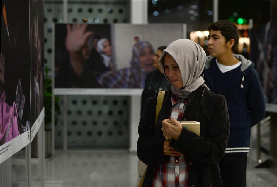 "Anadolu Ajansı Objektifinden Gazze" sergisi
