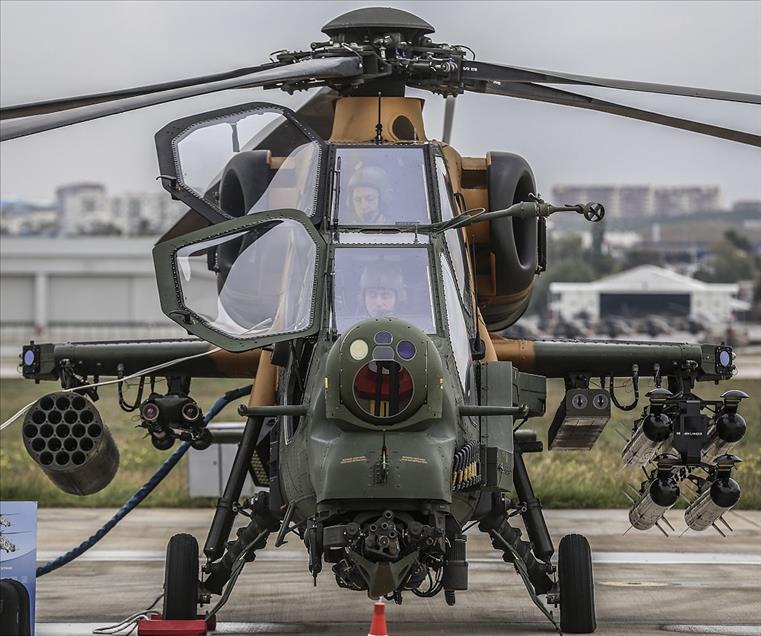 T129 ATAK helikopterleri basına tanıtıldı