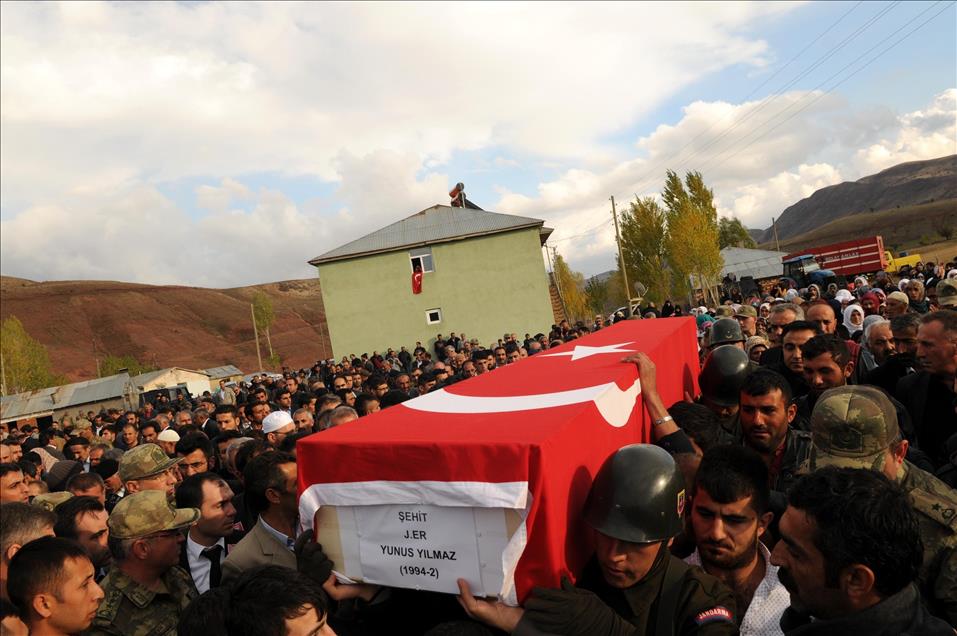Yüksekova'da 3 askerin şehit edilmesi
