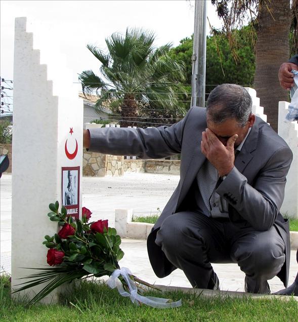 Şehitlerle 40 yıl sonra göz yaşartan buluşma