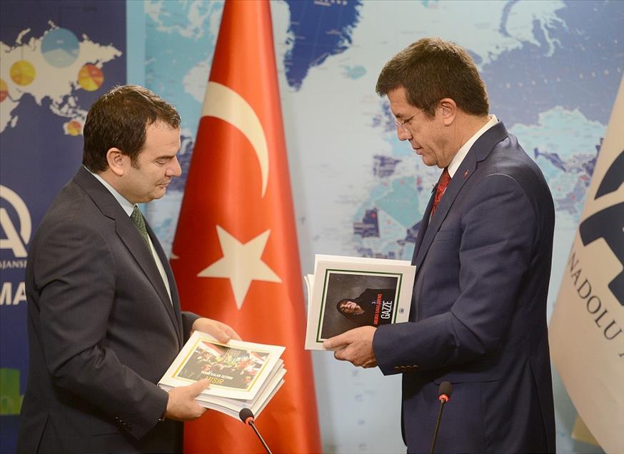 Zeybekci AA Finans Masası'na konuk oldu