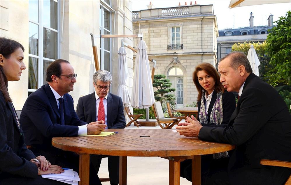 Cumhurbaşkanı Erdoğan Fransa'da