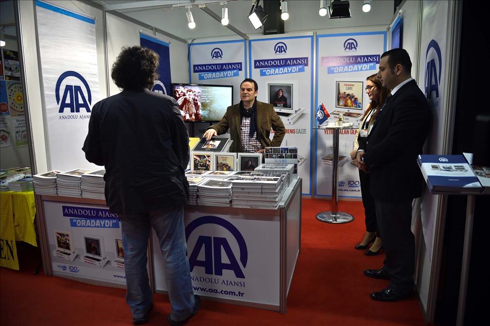 Anadolu Ajansı TÜYAP'ta yayınlarını görücüye çıkardı