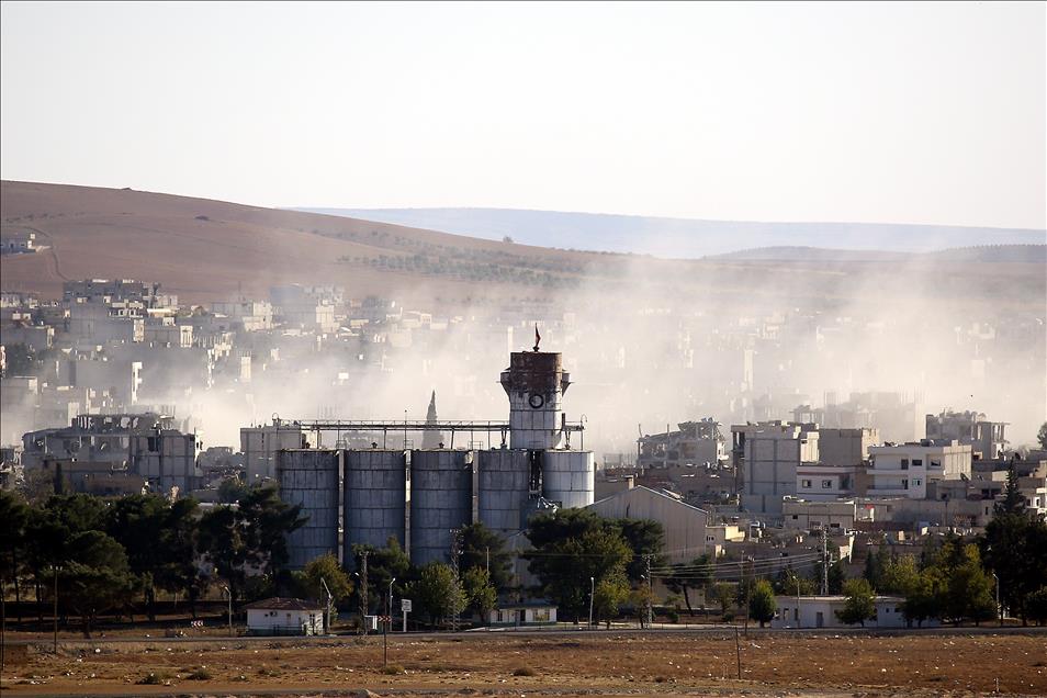 Kobani'deki IŞİD hedefleri bombalandı