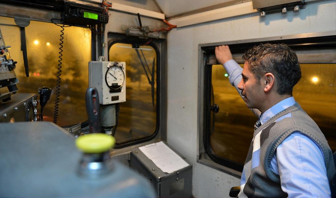 Raylar üzerinde geçen bir ömür