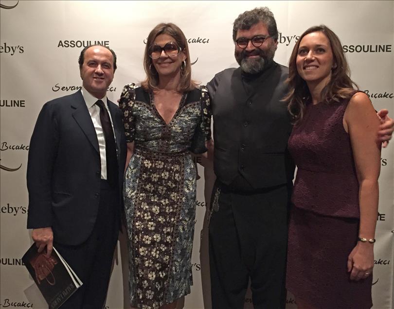 Book signing event of the book 'Sevan Bicakci' in New York