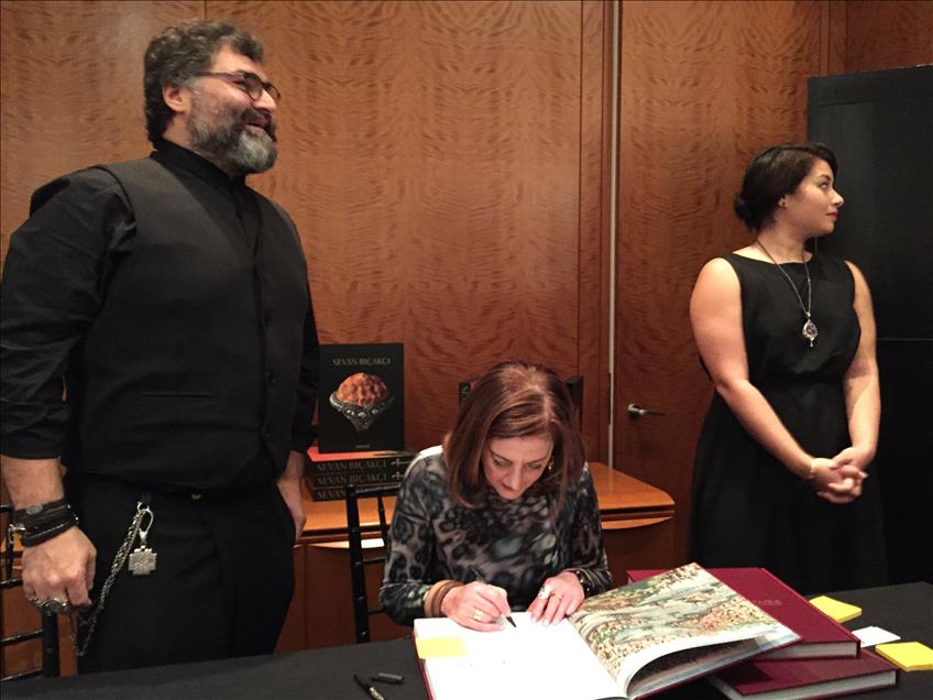 Book signing event of the book 'Sevan Bicakci' in New York