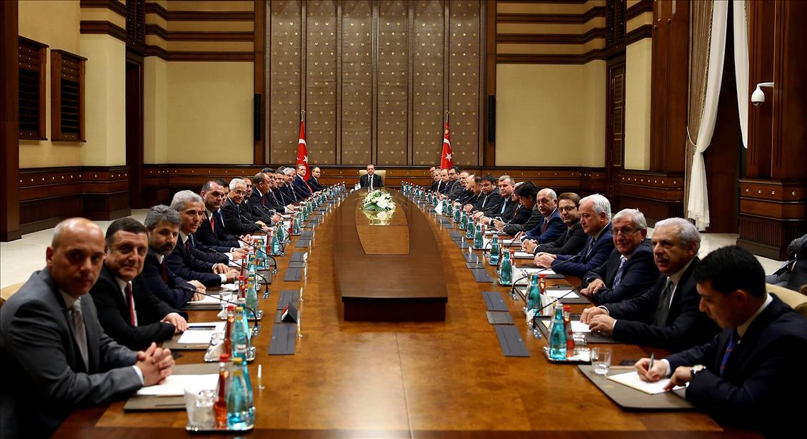 Cumhurbaşkanı Erdoğan'ın kabulü