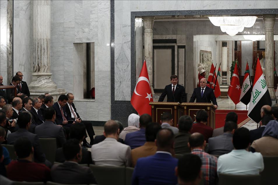 Başbakan Davutoğlu, Irak'ta