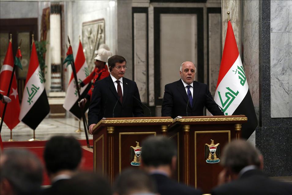 Başbakan Davutoğlu, Irak'ta