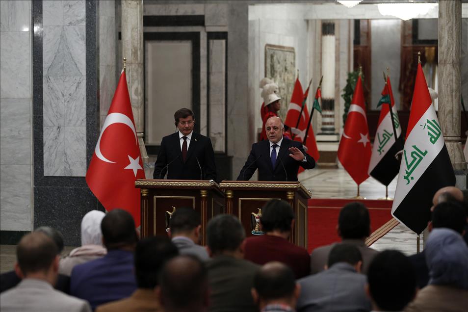Başbakan Davutoğlu, Irak'ta