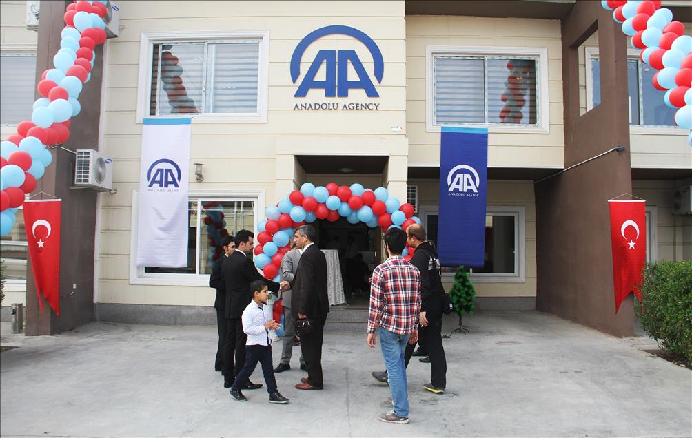 AA Erbil ofisi bugün açılıyor