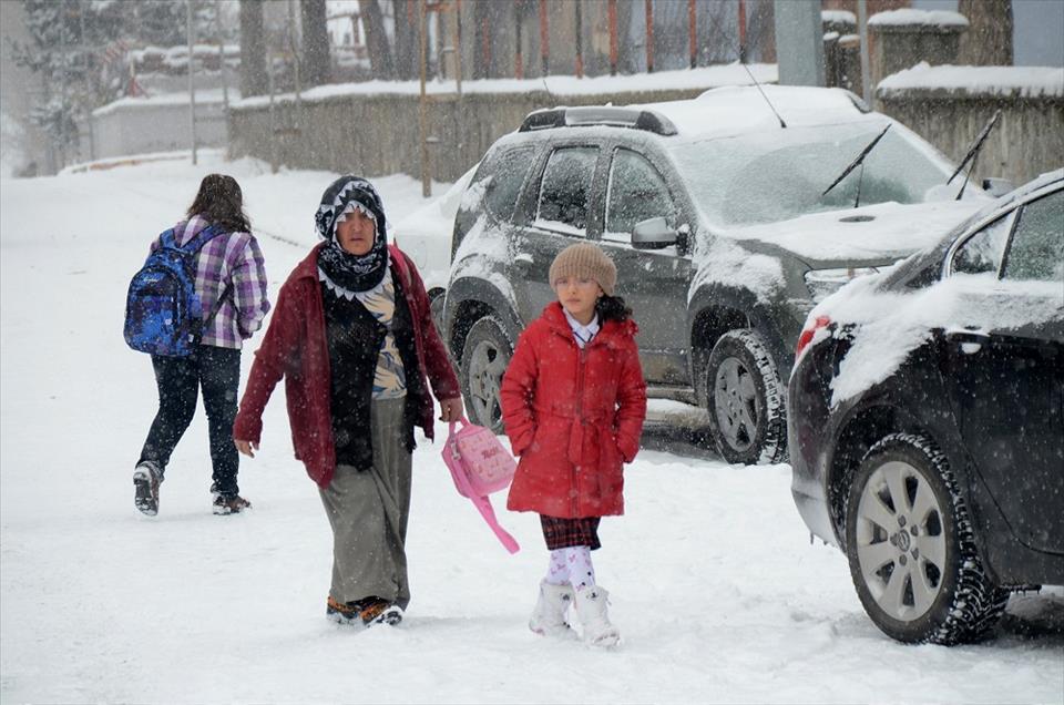 Doğu’da kar yağışı ve soğuk hava