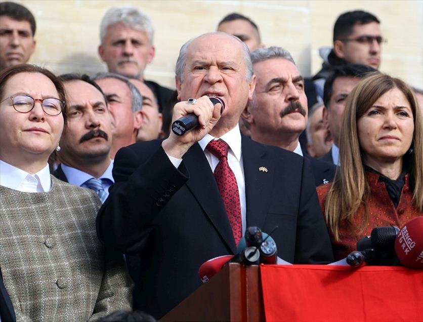 MHP Genel Başkanı Bahçeli, Tunceli'de