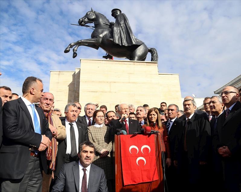 MHP Genel Başkanı Bahçeli, Tunceli'de