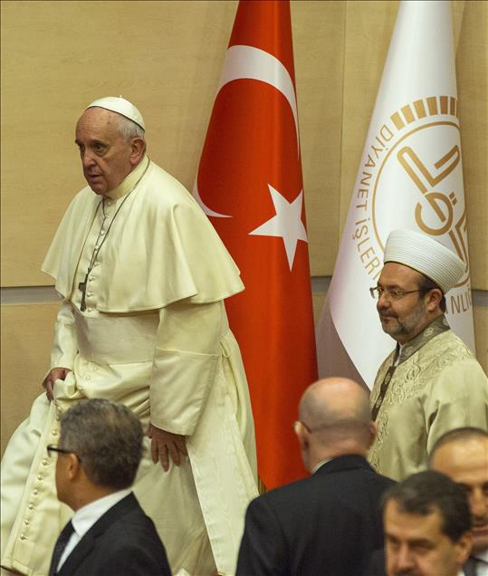 Papa Franciscus - Diyanet İşleri Başkanı Mehmet Görmez