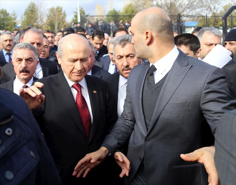 MHP Genel Başkanı Bahçeli, Tunceli'de